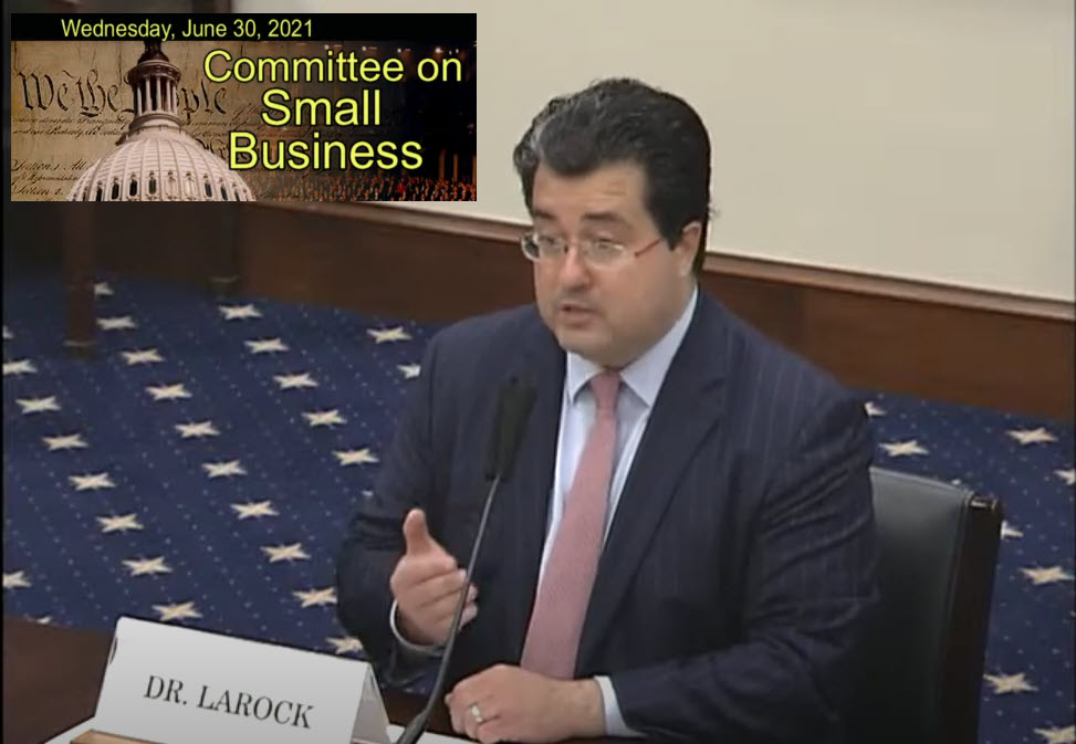 NFTE Connects Entrepreneurship to Economic Recovery in Congressional Testimony